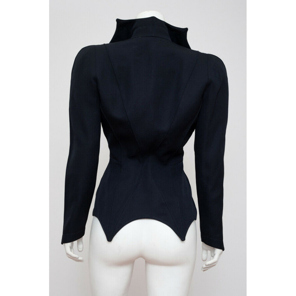 Thierry Mugler vintage vampire web suit jacket - Picture 4 of 7